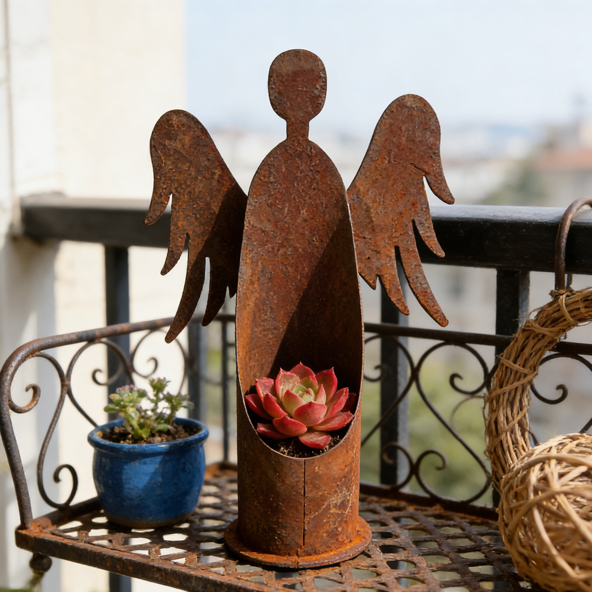 Outdoor Furniture Iron - 1 шт. железная садовая скульптура, винтажная