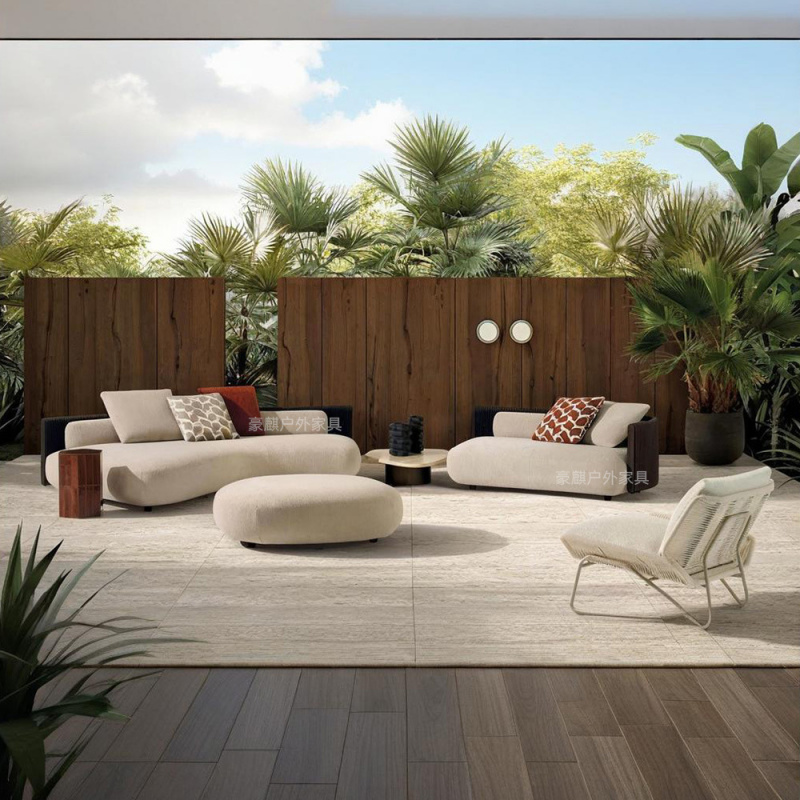 Outdoor Furniture Italian - Итальянский стиль, легкая роскошь: комплект плетеной
