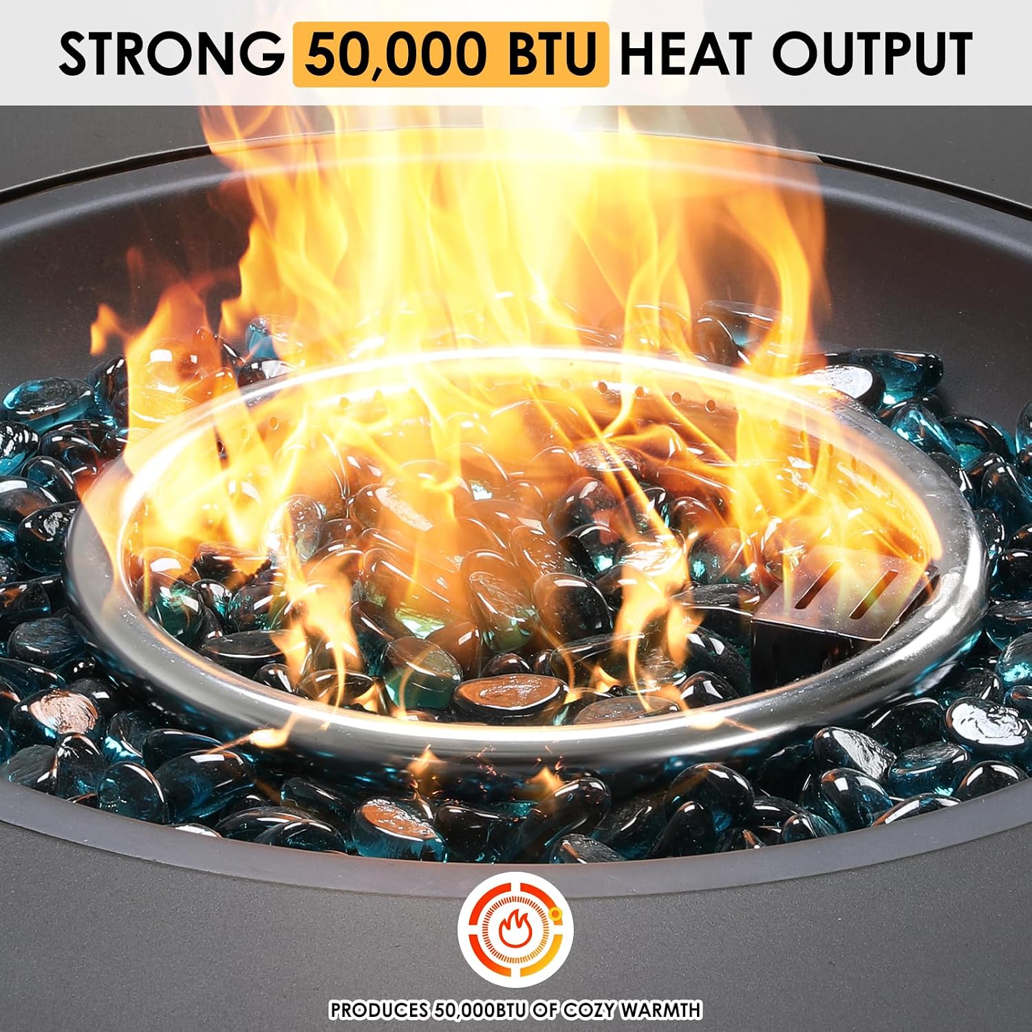 Круглый пропановый костровой к – обзор и цена Outdoor Furniture Fire Table
