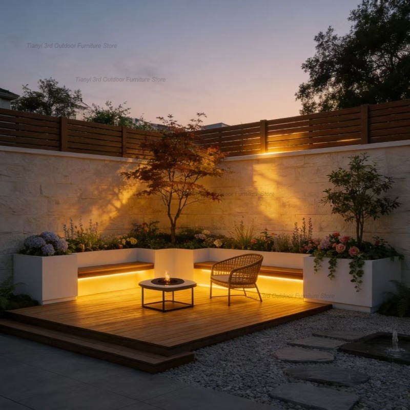 Садовая мебель FYSS: Светящийс – обзор и цена Outdoor Furniture Iron