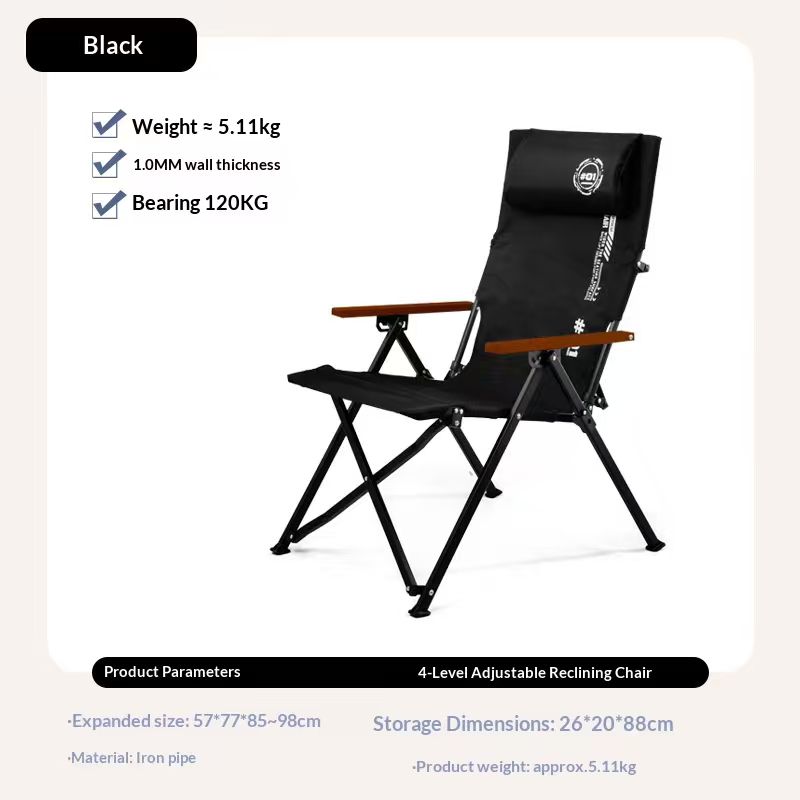 Складное кресло-шезлонг с высо – обзор и цена Outdoor Furniture Iron
