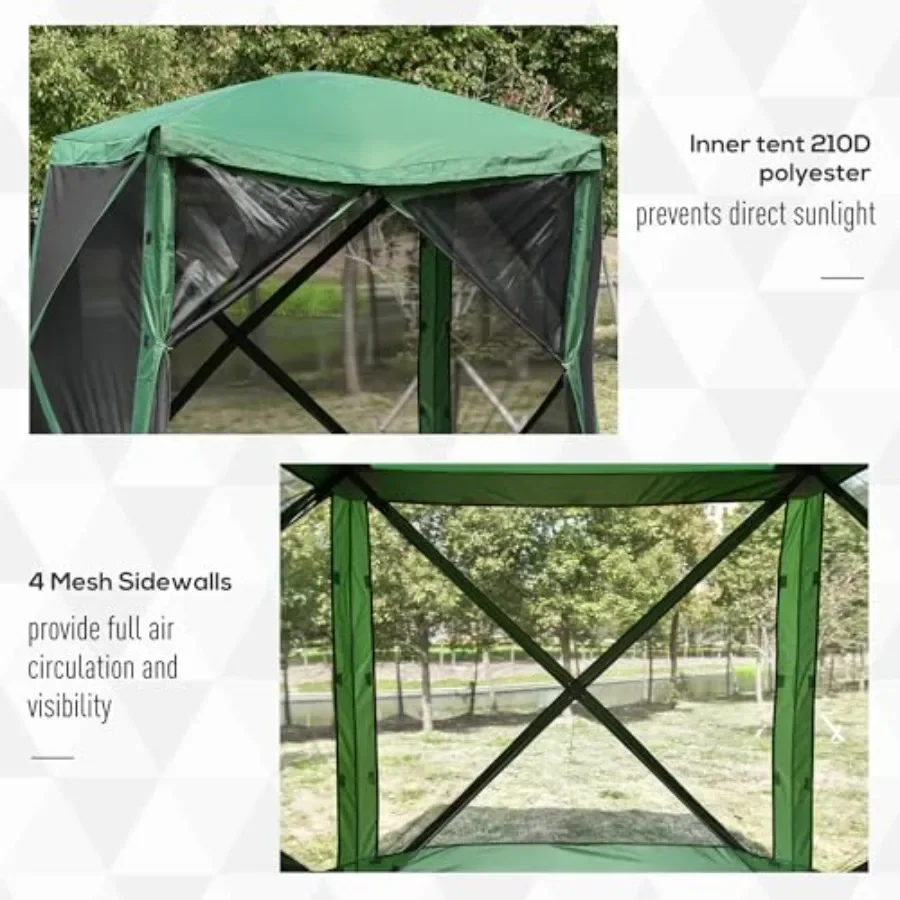 Палатка-шатер Pop Up для кемпи – обзор и цена Gazebo Pop Up
