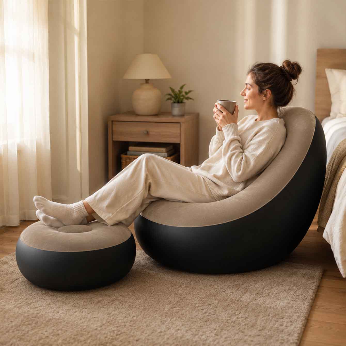 Надувное кресло для взрослых,  – обзор и цена Outdoor Furniture Nearby