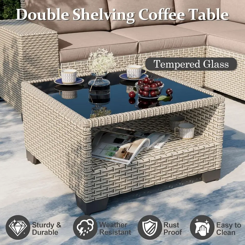 7-местный комплект садовой меб – обзор и цена Outdoor Furniture Fire Table
