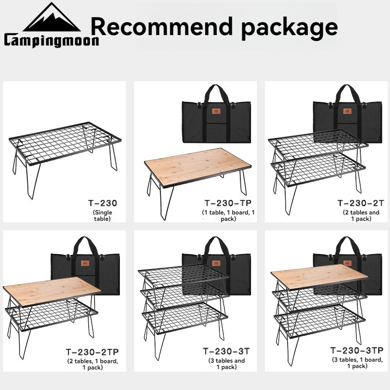 CAMPINGMOON T-230 Портативный  – обзор и цена Outdoor Furniture Iron