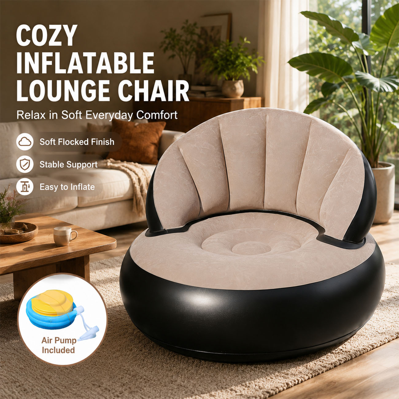 Надувное кресло для взрослых,  – обзор и цена Outdoor Furniture Nearby